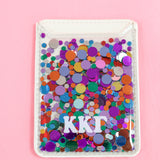 Kappa Kappa Gamma Confetti Sorority Phone Wallet