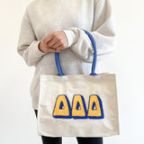 Delta Delta Delta Chenille Gift Tote