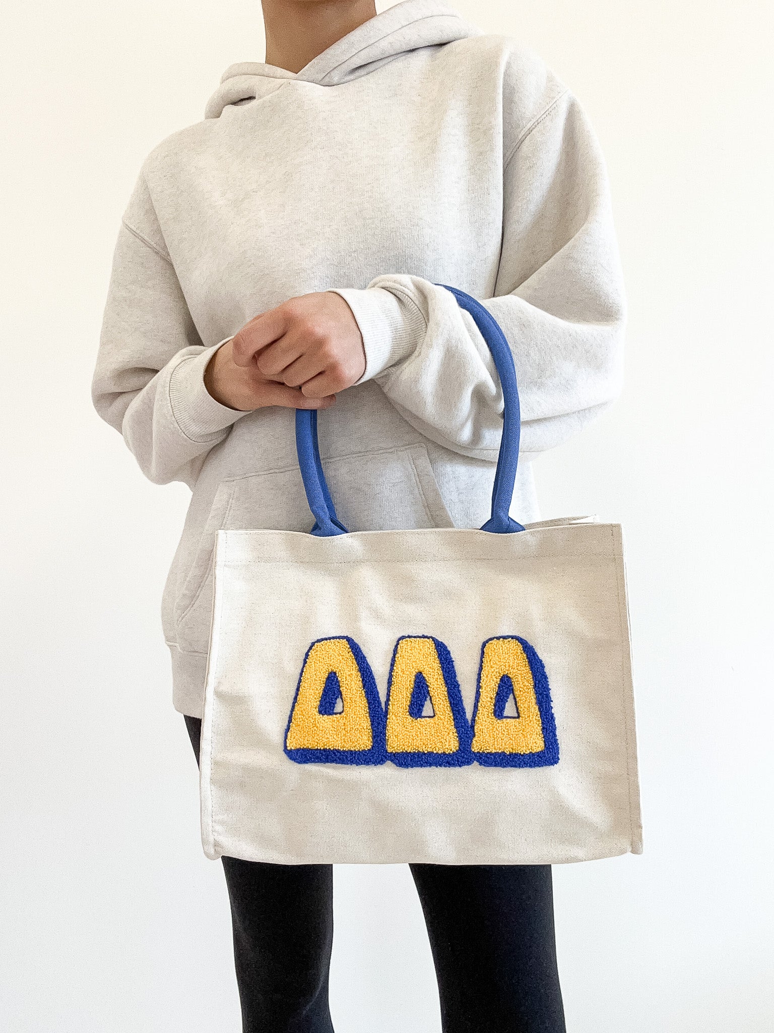 Delta Delta Delta Chenille Gift Tote