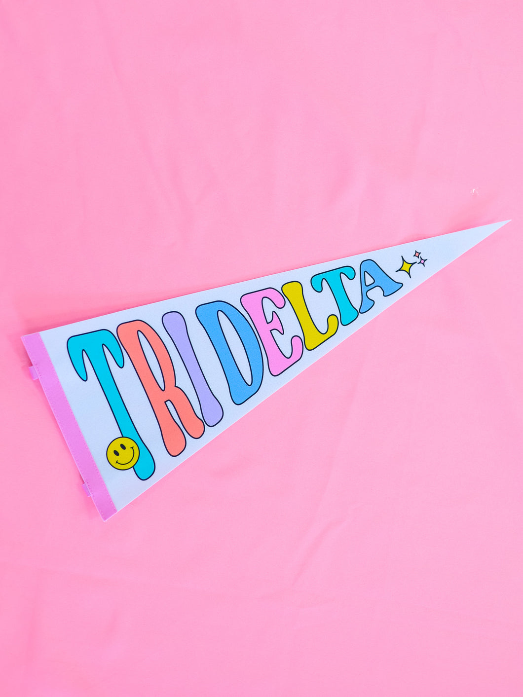 Delta Delta Delta Party Pennant Flag