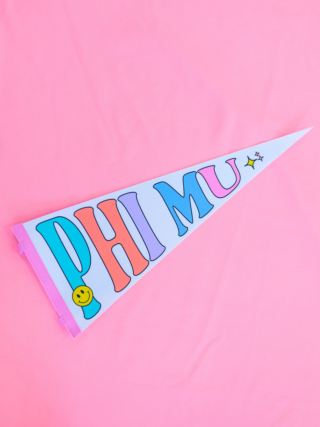Phi Mu Party Pennant Flag