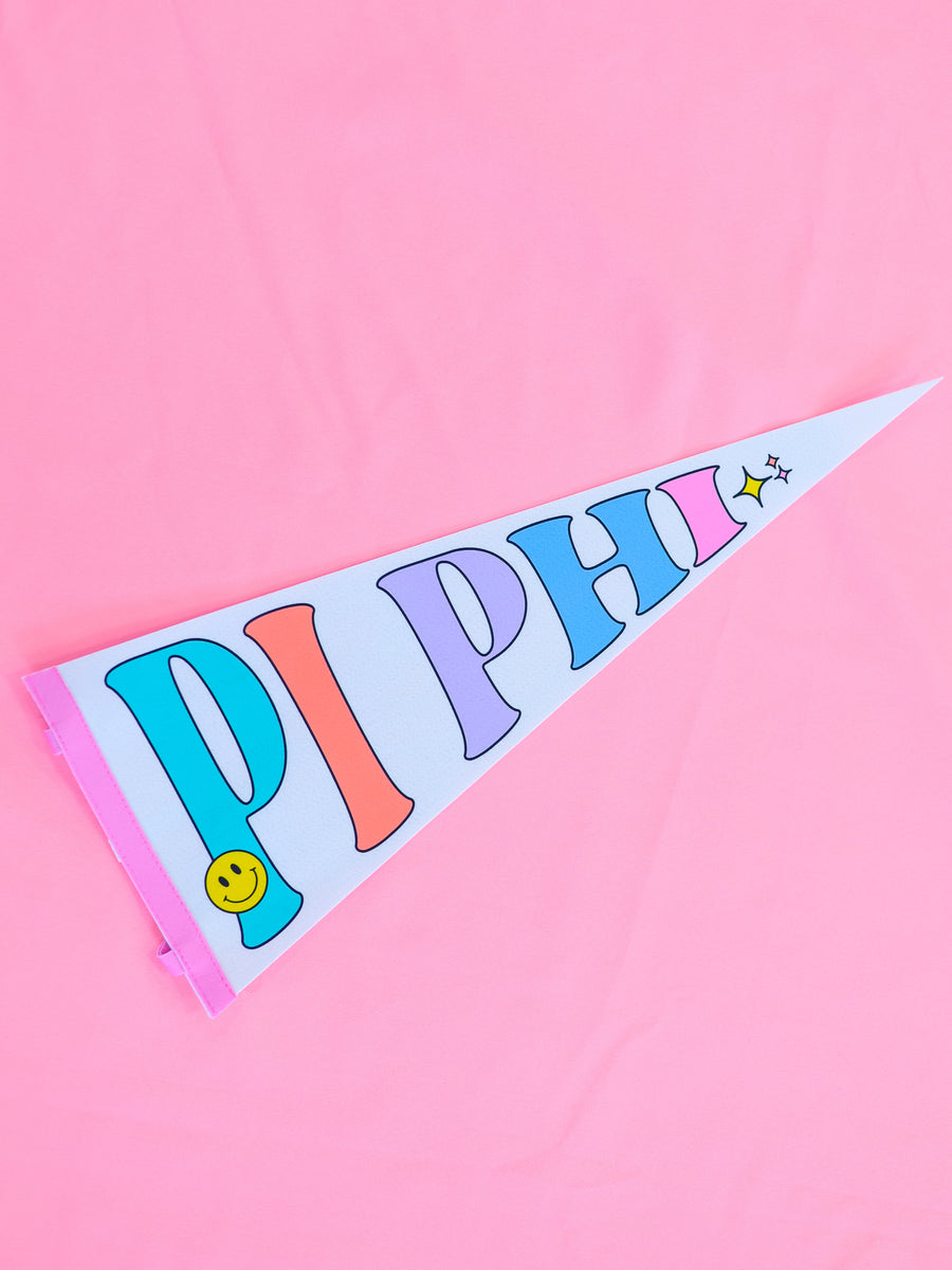 Pi Beta Phi Party Pennant Flag
