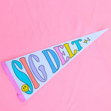 Sorority Party Pennant Flag