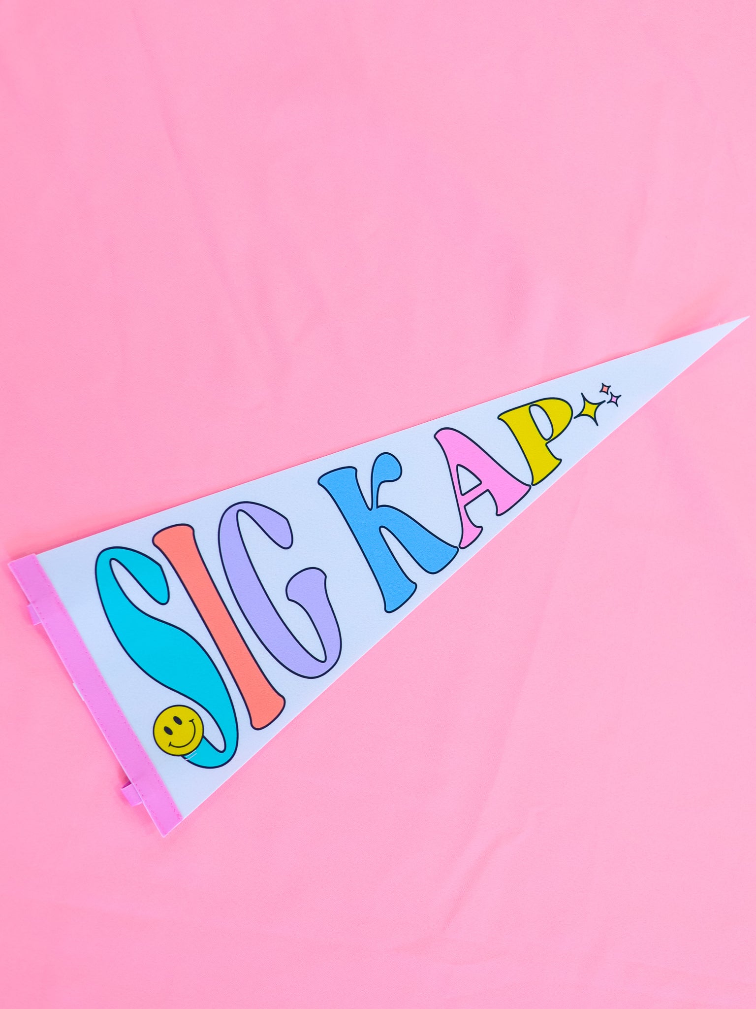 Sorority Party Pennant Flag