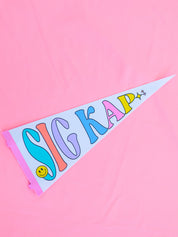 Sorority Party Pennant Flag