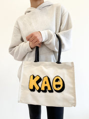 Kappa Alpha Theta Chenille Gift Tote