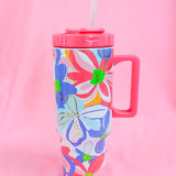 Color Me Happy To-Go handle Tumbler