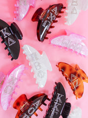 It Girl Rhinestone Sorority Hair Claw Clip