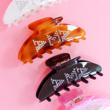 It Girl Rhinestone Sorority Hair Claw Clip