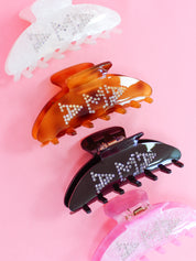 It Girl Rhinestone Sorority Hair Claw Clip