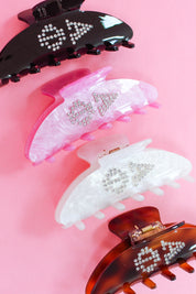 It Girl Rhinestone Sorority Hair Claw Clip