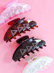 It Girl Rhinestone Sorority Hair Claw Clip