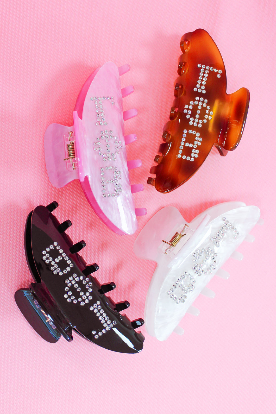 Gamma Phi Beta It Girl Rhinestone Hair Claw Clip