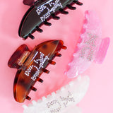 Chi Omega It Girl Rhinestone Hair Claw Clip