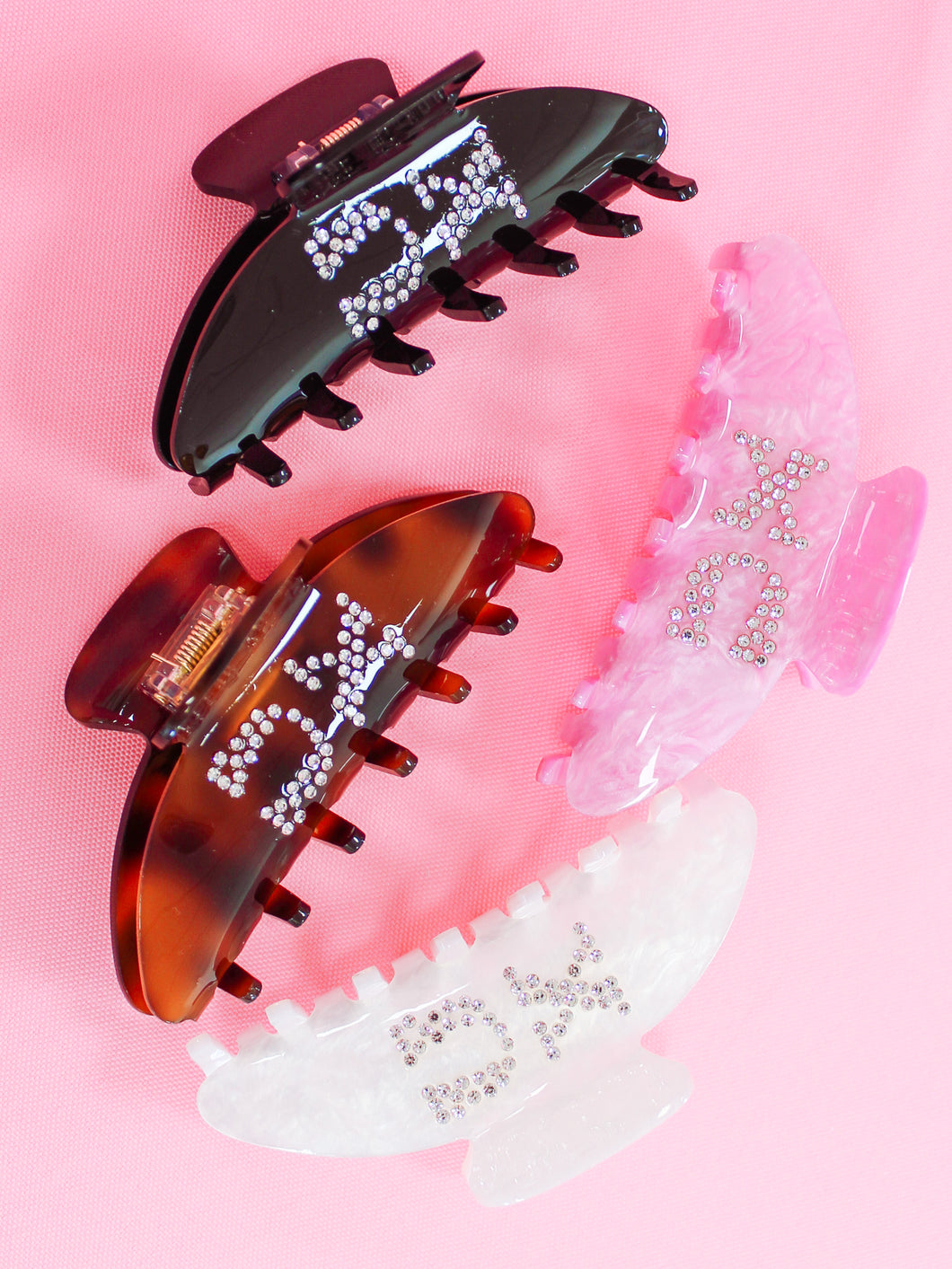 Chi Omega It Girl Rhinestone Hair Claw Clip