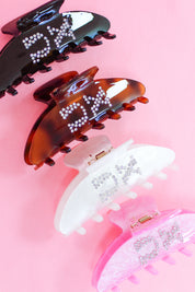 It Girl Rhinestone Sorority Hair Claw Clip
