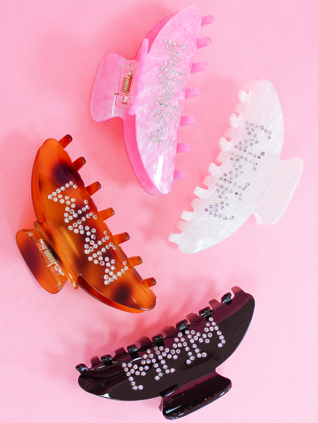 Sigma Sigma Sigma It Girl Rhinestone Hair Claw Clip
