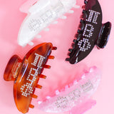 Pi Beta Phi It Girl Rhinestone Hair Claw Clip