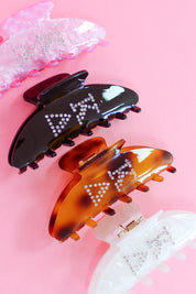 It Girl Rhinestone Sorority Hair Claw Clip