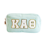 Chenille Sorority Cosmetic Bag