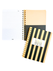 Kappa Alpha Theta Stripe Sorority Notebook