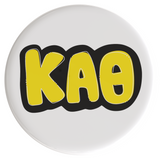 Kappa Alpha Theta Bubbly Sorority Button