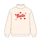 Kappa Alpha Theta Sweetie Sorority Mock Neck and Shorts