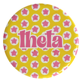Kappa Alpha Theta Star Light Sorority Button