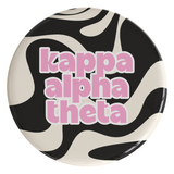 Kappa Alpha Theta Deja Vu Sorority Button