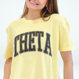 Kappa Alpha Theta Varsity Puff Sorority Tee