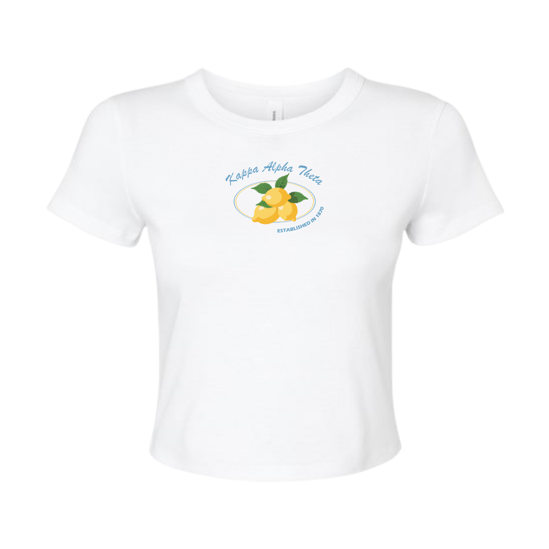 Kappa Alpha Theta Sorority Main Squeeze Baby Tee
