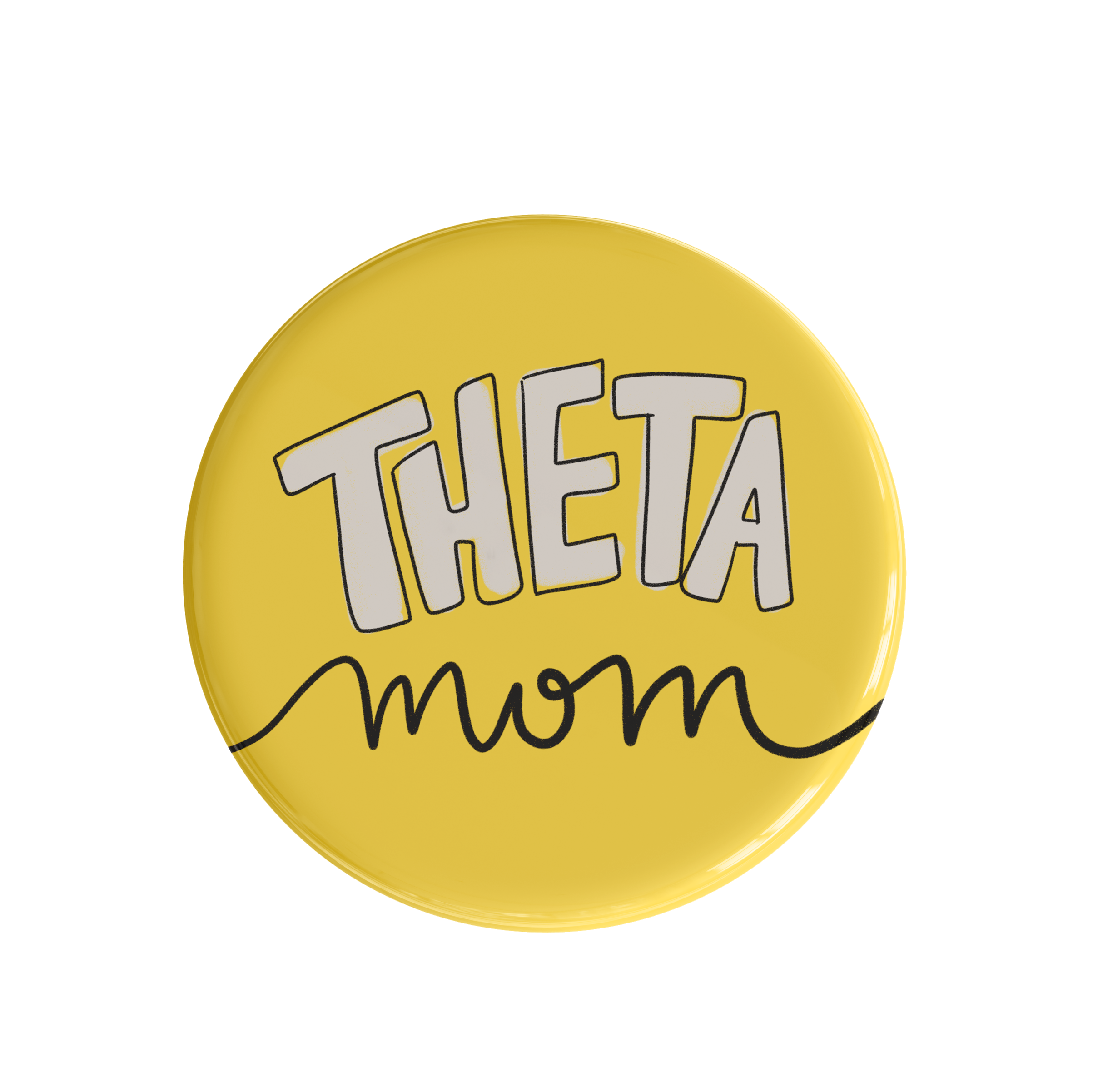 Classic Sorority Mom Gameday Button (Includes One)