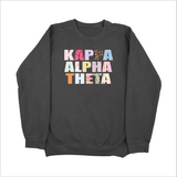 Kappa Alpha Theta Scrapbook Sorority Sweatshirt