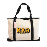 Kappa Alpha Theta Chenille Weekender Sorority Tote