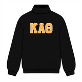Classic Twill Sorority Embroidered Mock Neck