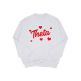 Kappa Alpha Theta Sweetie Sorority Crewneck Sweatshirt