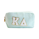 Chenille Sorority Cosmetic Bag