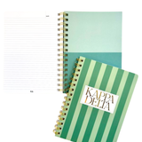 Kappa Delta Stripe Sorority Notebook