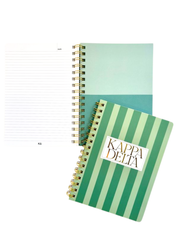 Kappa Delta Stripe Sorority Notebook