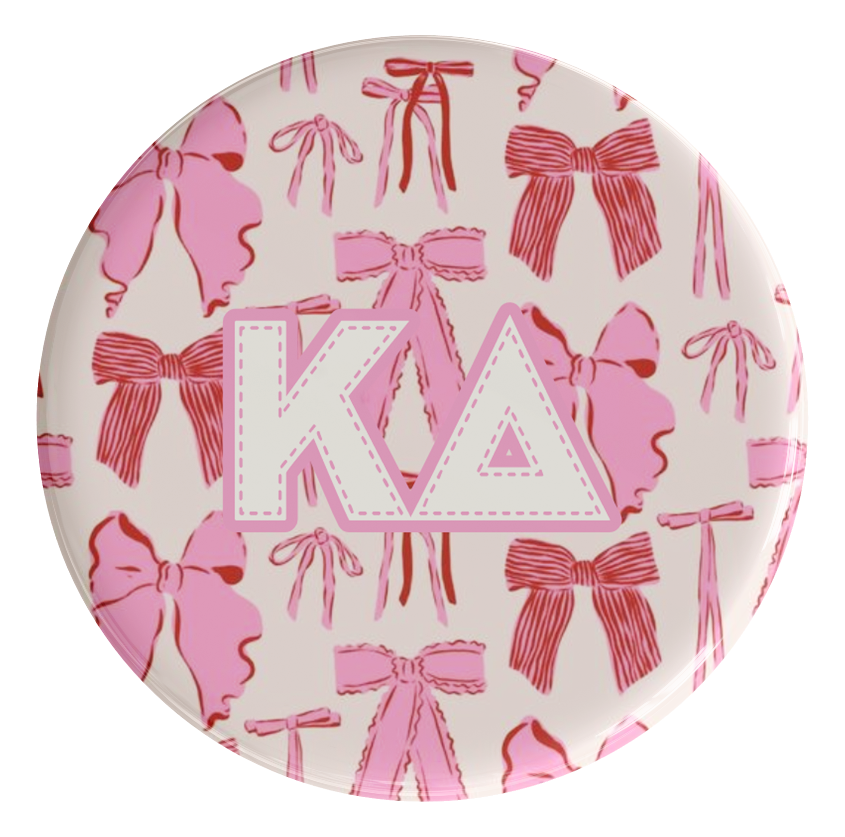 Kappa Delta Coquette Sorority Button