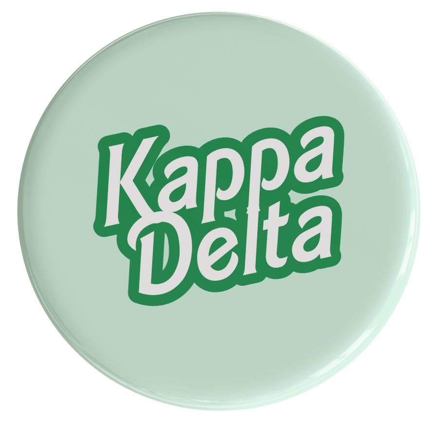 Kappa Delta Dreamhouse Sorority Button
