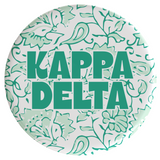Kappa Delta Through The Vines Sorority Button