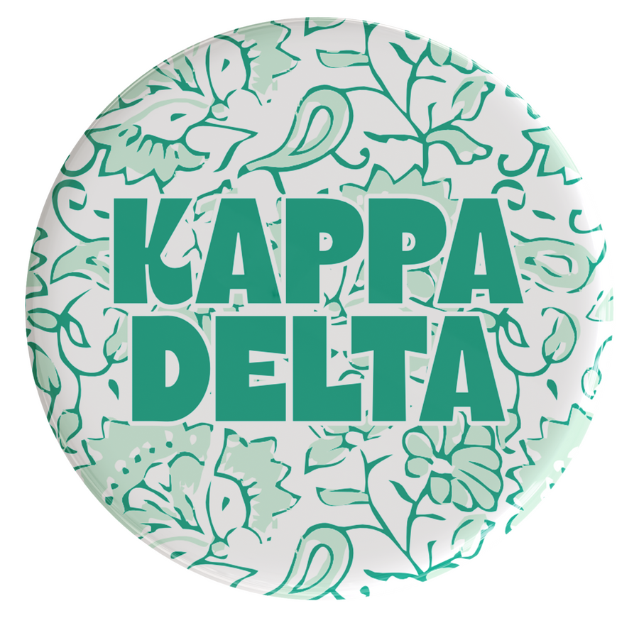 Kappa Delta Through The Vines Sorority Button