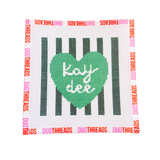 Kappa Delta Sorority Heart Needlepoint Canvas