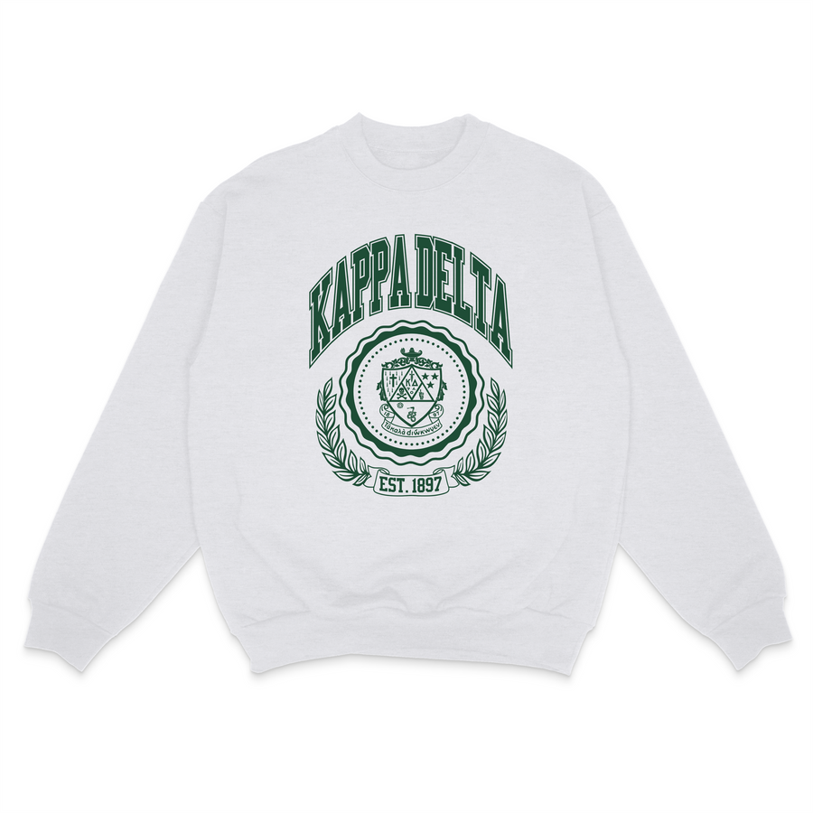 Ivy league crew neck top sweatshirts