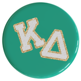 Kappa Delta Varsity Letter Sorority Button