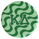 Kappa Delta Groovy Sorority Button
