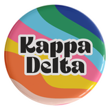 Kappa Delta In The Groove Sorority Button