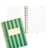 Kappa Delta Stripe Sorority Notebook