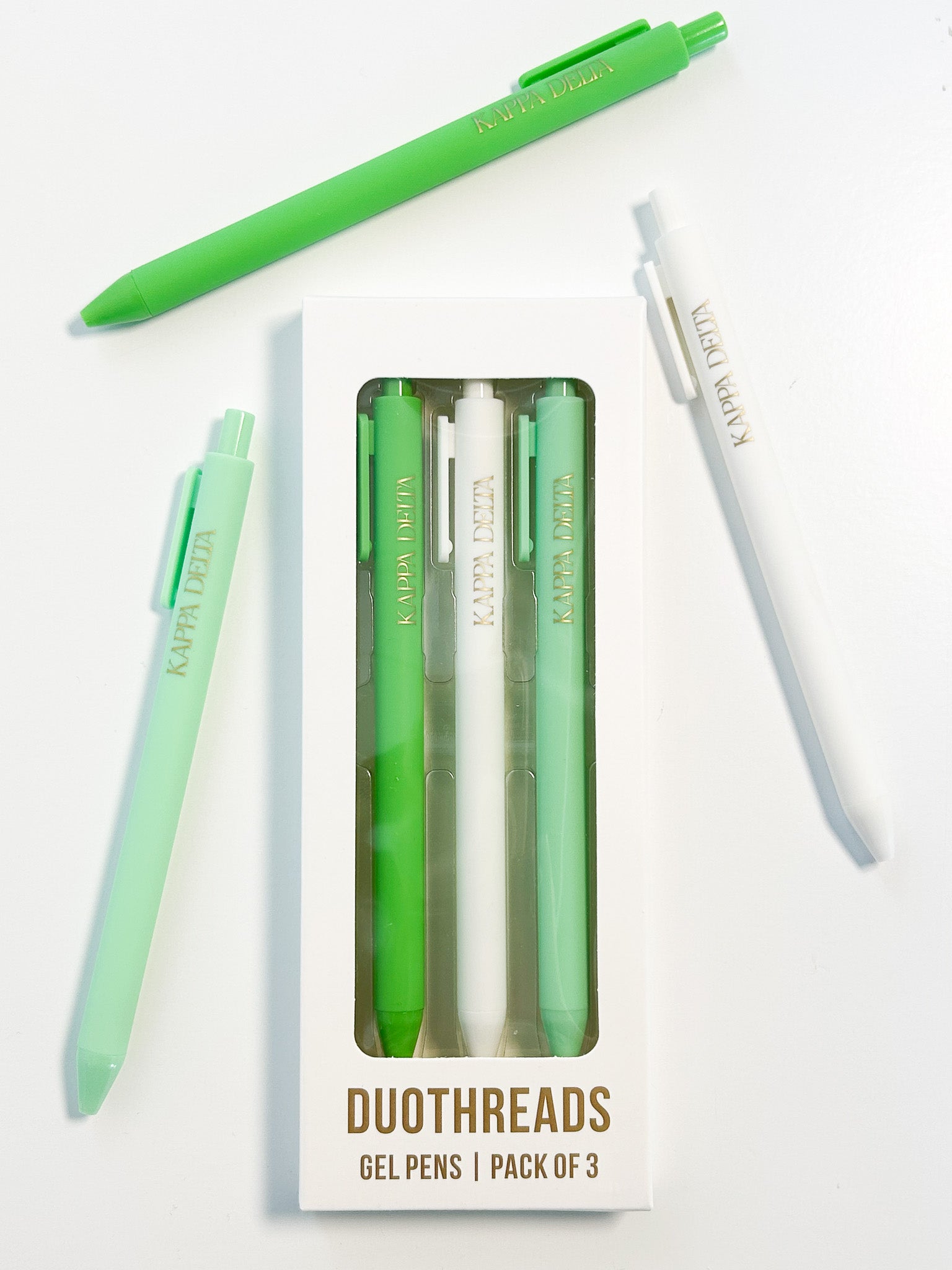 Kappa Delta Lettered Luxe Sorority Pens